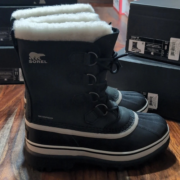 Sorel Women's Caribou Insulated Lace Up Removable Felt Liner Winter Boot - Picture 6 of 11